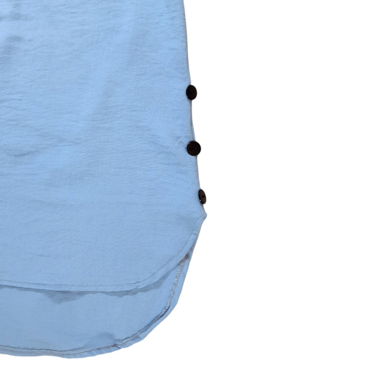 شومیز آبی آسمانی زنانه ابروبادی