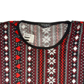 نمای نزدیک بافت نرم و لطیف پارچه موهر بلوز زنانه سایز بزرگ Nezir