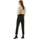 نمای پشت شلوار کرپ مازراتی زنانه ترک