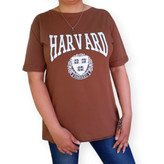 جزئیات چاپ هاروارد روی تیشرت زنانه ترک E.M.R