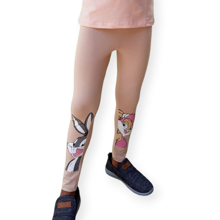 لگ جذب کودکانه با چاپ خرگوش بامزه