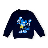 بلوز پسرانه میکی موس آستین بلند رنگ سورمهای مناسب زمستان