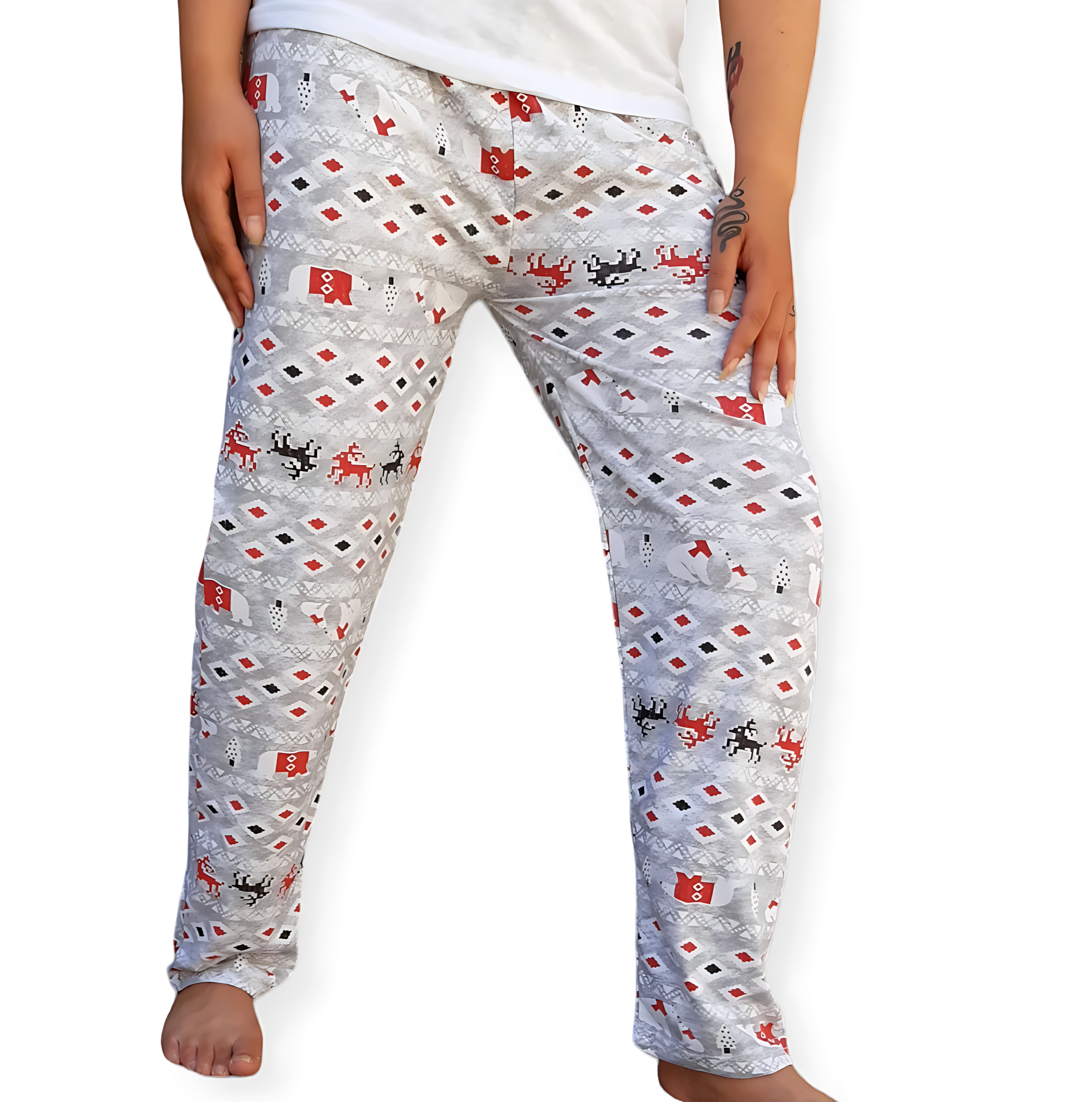 شلوار خانگی راحت و آزاد طرح فانتزی برند Fashion