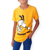 تیشرت پسرانه راحتی ۱۰۰٪ پنبه با چاپ اسنوپی
