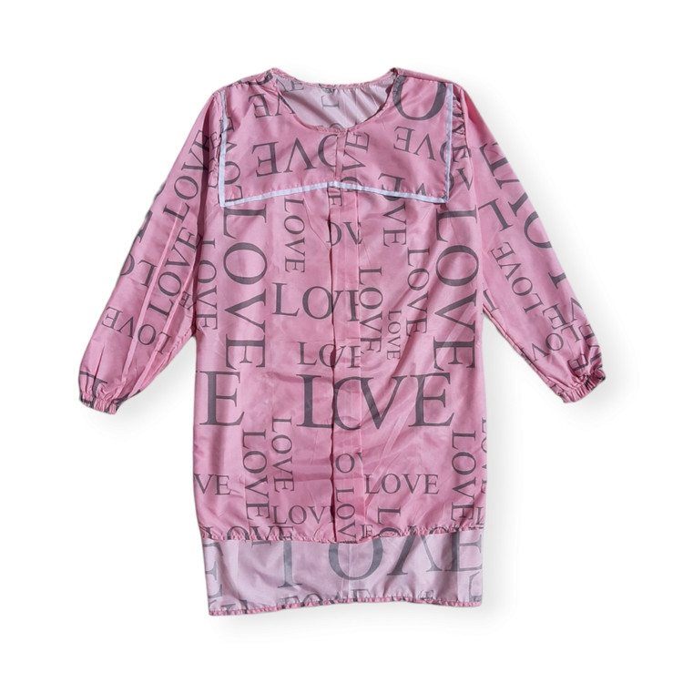 شومیز مانتویی هاوایی طرحدار زنانه رنگ صورتی – پارچه نخی ۱۰۰٪ پنبه