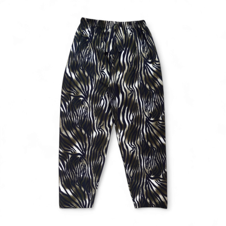 شلوار زنانه ترک گورخری مناسب سایز بزرگ