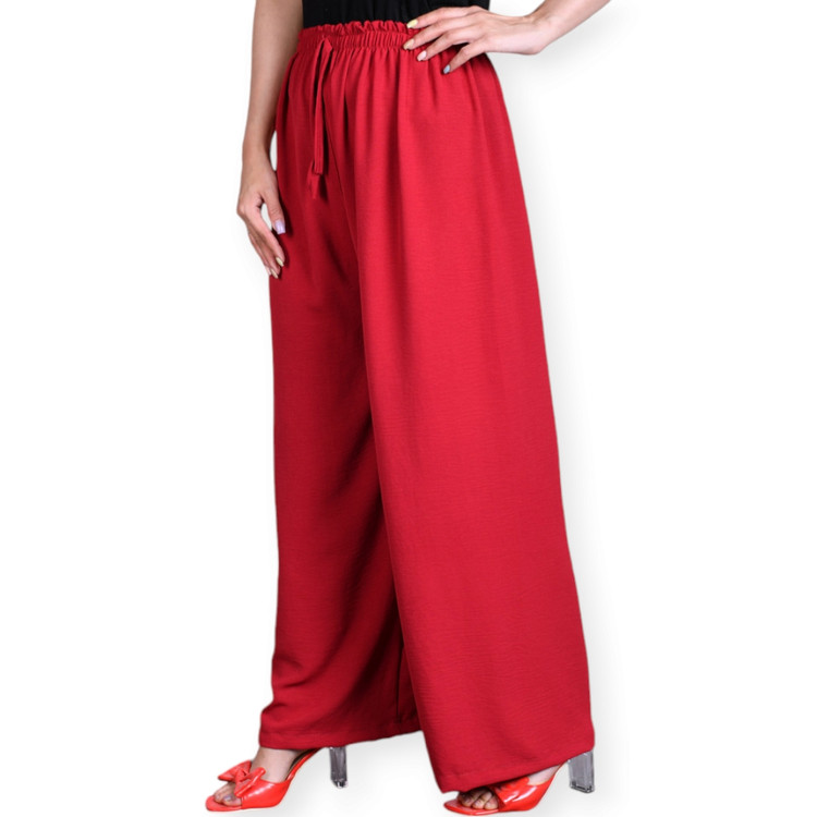 استایل آزاد با شلوار بگ ابروبادی زنانه مناسب بهار و تابستان