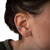 گوشواره سبک و شیک زنانه از نقره اصل تایلندی