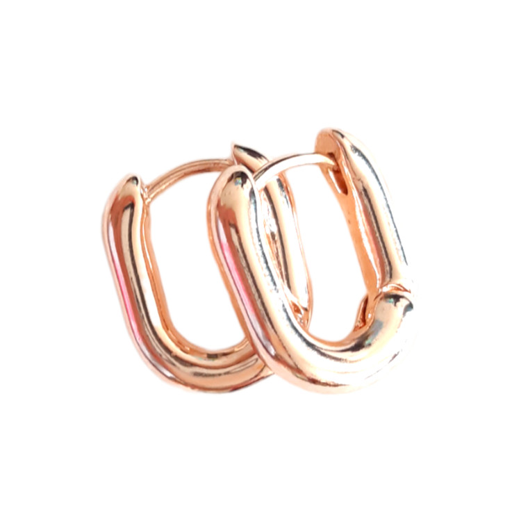 گوشواره استیل حلقهای مینیمال زنانه ساخت چین