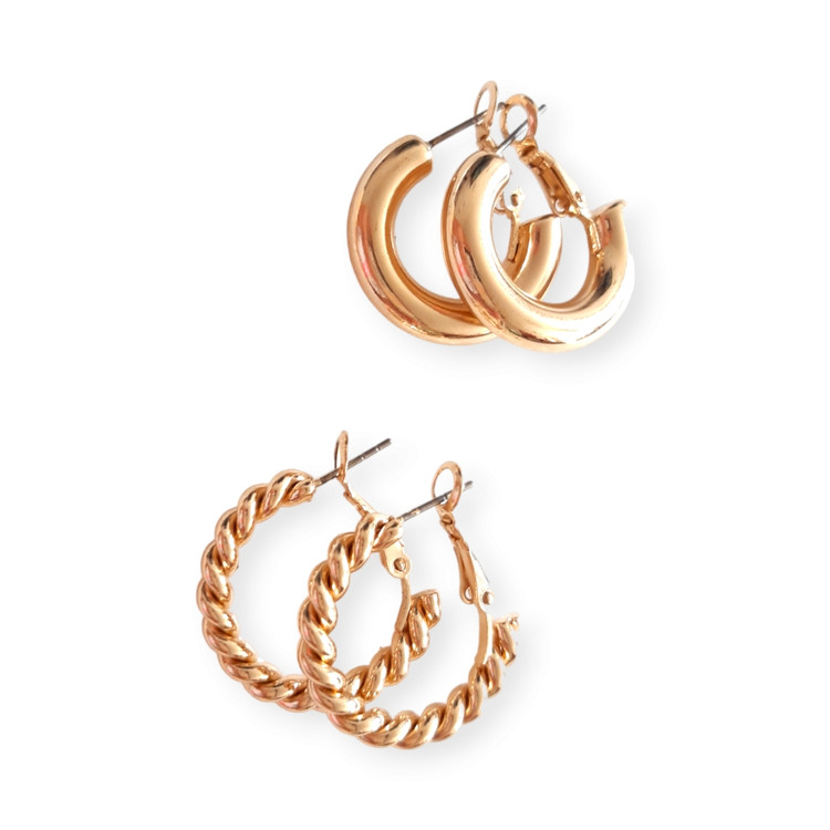 مدل گوشواره استیل حلقهای اورجینال با طراحی متنوع