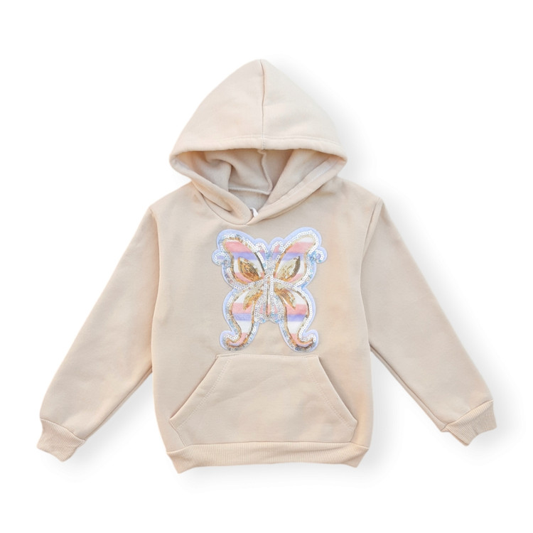 هودی کلاهدار دخترانه دورس ضخیم مناسب پاییز و زمستان