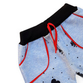 شلوار بچگانه گرم دورس ملانژ آبی رنگ مناسب پاییز