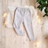 شلوار گرم و لطیف کودکانه رنگ طوسی روشن مناسب پاییز و زمستان