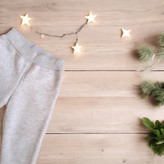 شلوار راحتی کودکانه اسپرت مناسب فصل سرما با کش کمر نرم