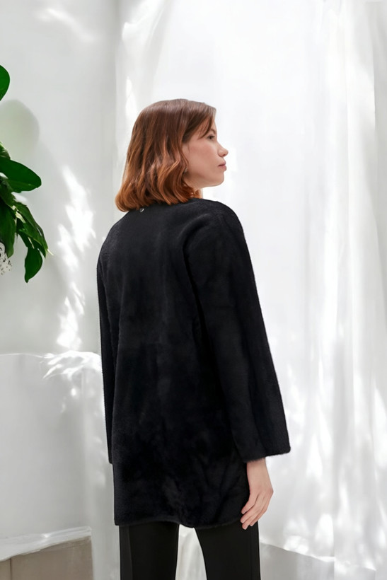 کت شیک زنانه Moda Roni از نمای پشت