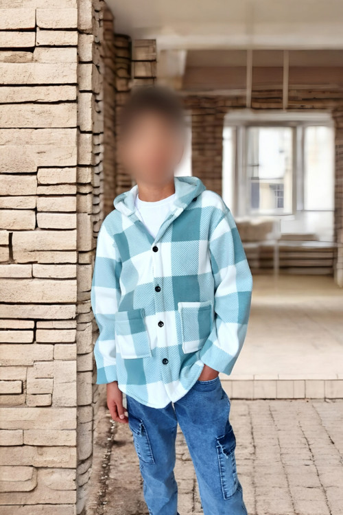 سویشرت پشمی زمستانی سبز پسرانه اورجینال Pool Joy سایز ۱۶ سال