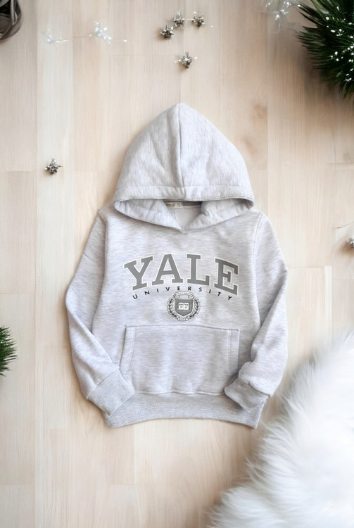 هودی دخترانه اسپرت دورس داخل پنبهای ضخیم و لطیف Pampal