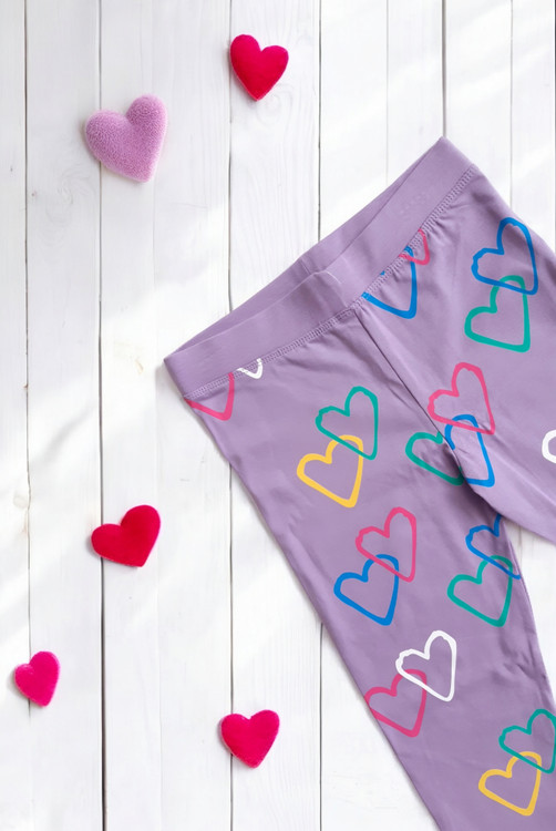 شلوار لگ نرم و راحت دخترانه مناسب فصل تابستان