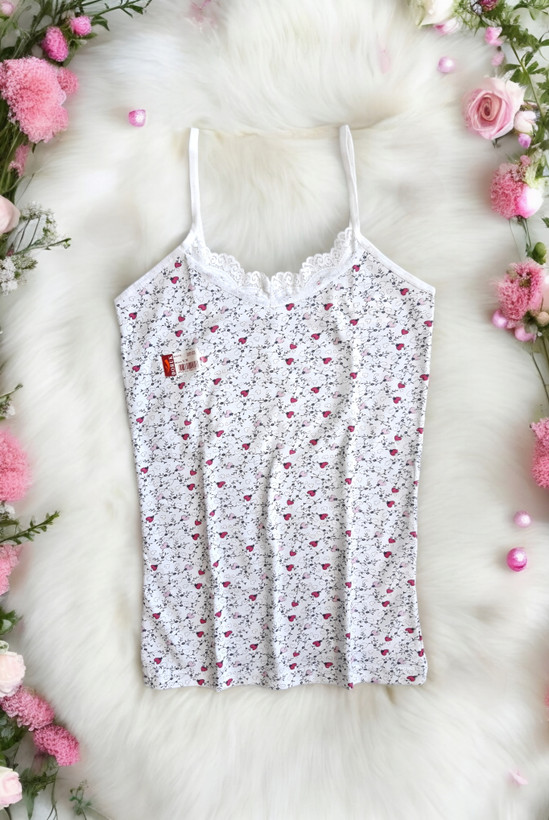 تاپ راحتی خنک سفید زنانه شیک و راحت مناسب تابستان