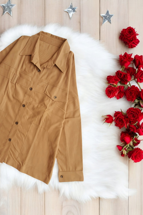 کت زنانه کتان شیک و راحت مناسب تمام فصول