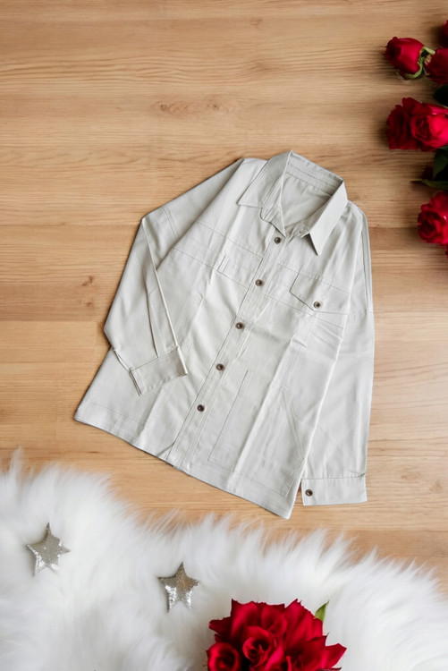 کت کتان زنانه سبز مغز پستهای مناسب استفاده روزمره