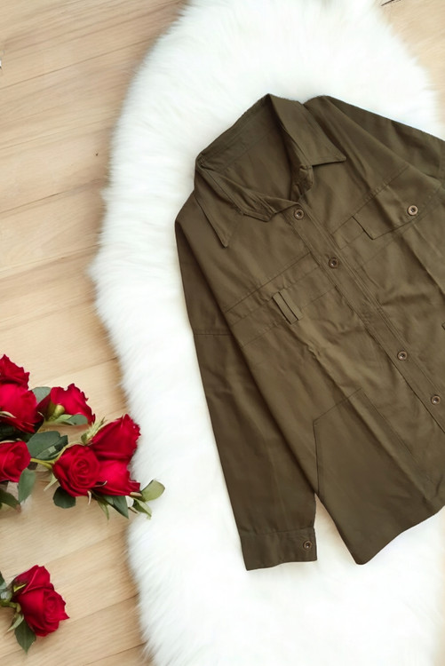 کت زنانه کتان شیک و راحت مناسب تمام فصول