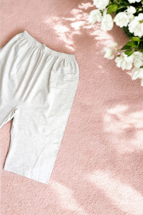 شلوارک دخترانه تابستانی نازک و راحت از جنس ملانژ