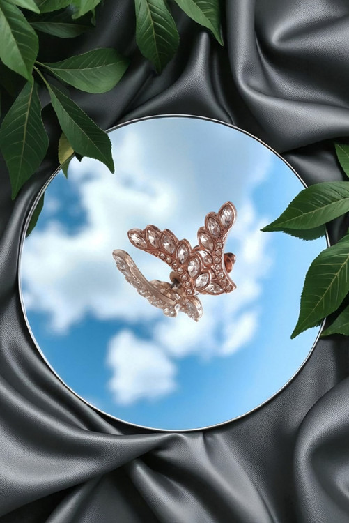 اکسسوری مینیمال استیل رزگلد زنانه