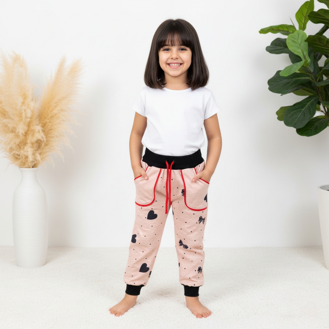 شلوار گرم دخترانه نارنجی دورس برای روزهای سرد